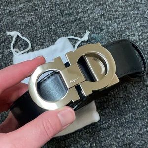 Men’s Salvatore Ferragamo Reversible Black/Brown Dress Belt 1.25” x 43” long